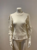 WALTER BAKER White Knit Jumper Sweater Top Size M medium ladies
