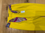 Ralph Lauren Collection Yellow Scarf Belt Pants Trousers Size US 4 UK 8 S small ladies