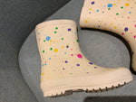 Stella McCartney KIDS Girls Polka Dot Rain Rubber Boots Size 29 children