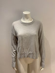 ME+EM Lofty Pure Cashmere Curved Hem Pullover Jumper Sweater Size 10 US 6 ladies