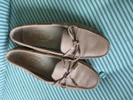 TOD'S Beige Leather Penny Moccasins Flats Driving Shoes Size 36 UK 3 US 6 Ladies