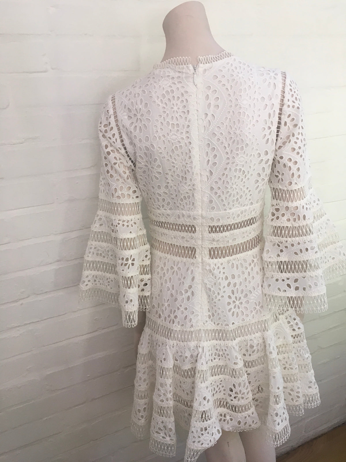 ZIMMERMANN Lovelorn broderie anglaise cotton mini dress Ladies