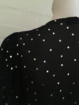 MAGDA BUTRYM Dresden metallic polka-dot silk-blend blouse top Ladies