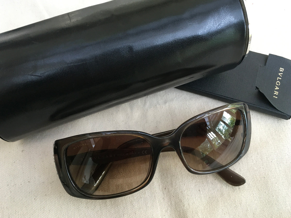 BVLGARI SWAROVSKI CRYSTAL BV 8099B 55 986/13 SUNGLASSES ladies