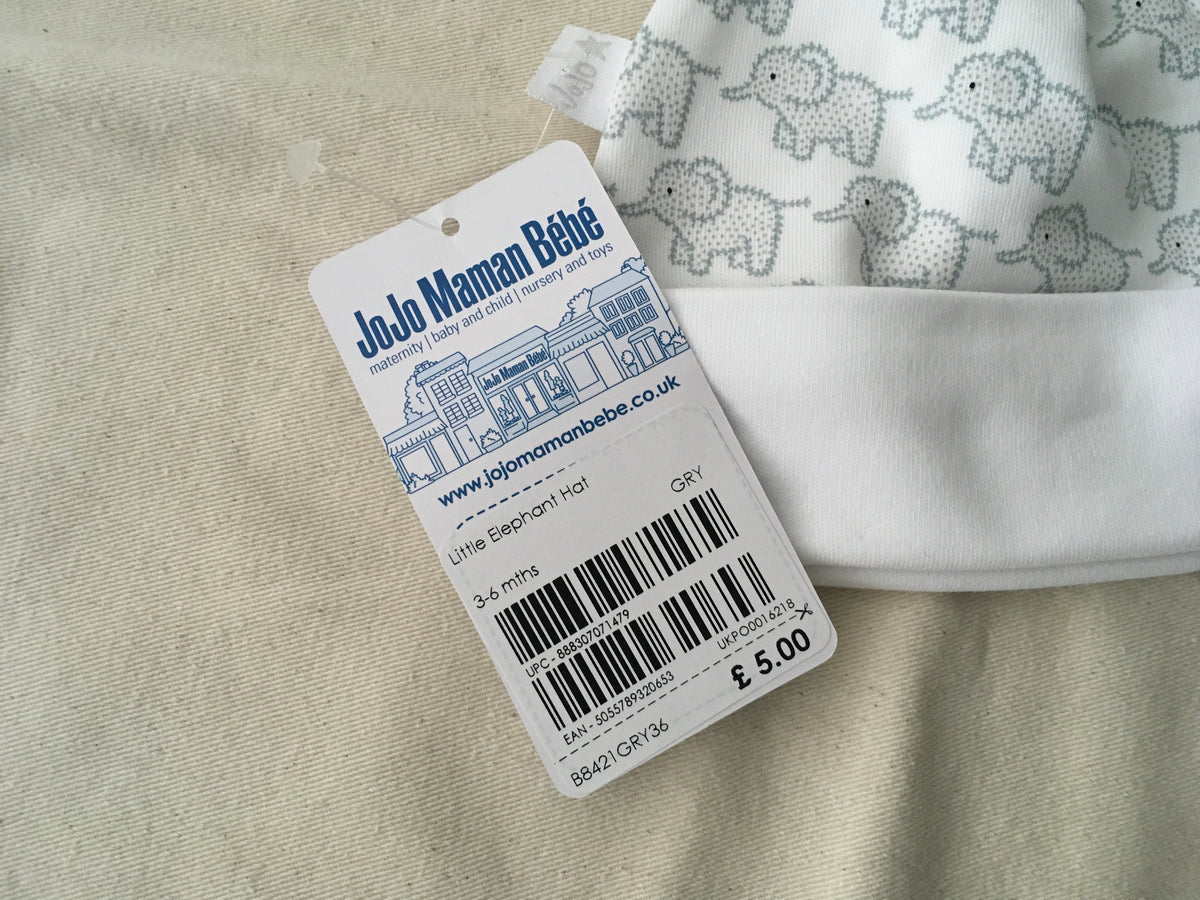 JoJo Maman Bébé 2020 Little Elephant Baby Hat 3-6 month children