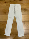 MOST WANTED J BRAND MID RISE SKINNY LEG Blanc JEAN - WHITE SIZE 25 ladies