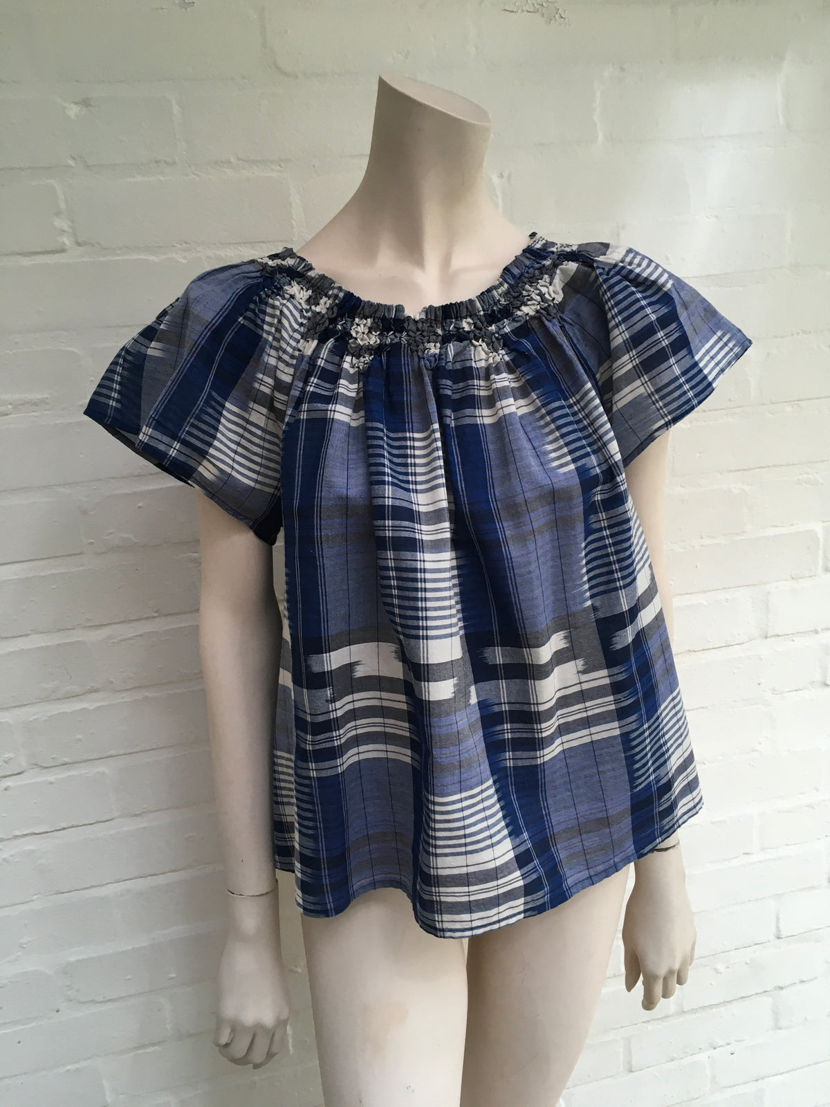 Ulla Johnson Amania Off The Shoulder Blouse Handmade in India US 4 Ladies