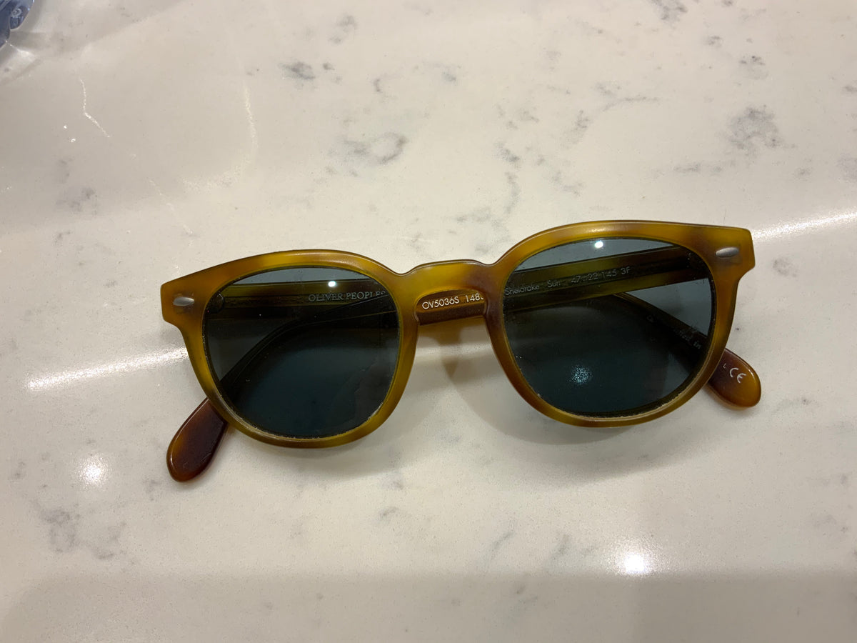 Oliver Peoples SHELDRAKE SUN Handmade in Italy Sunglasses men