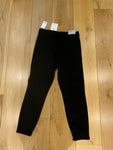 J Brand Maria High Rise Cropped Skinny Jeans with Zips, Black Sz 30 ladies