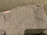 La Coqueta Grey wool blend knit tunic sweater jumper Size 6 years old children