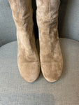 GIANVITO ROSSI 45 suede over-the-knee boots Size 38 1/2  ladies