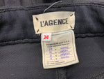 L’AGENCE Black Margot High Rise Skinny Jeans Size 24 ladies