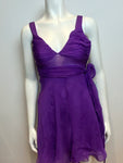 MOST WANTED Alessandro Dell'Acqua Sheer Silk Dress Size I 40 US 0 UK 4 XXS ladies