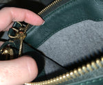 Céline 'Trio' Hunter Green Crossbody Bag Handbag As worn by Meghan Markle ladies