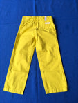 JACADI KIDS Boys' Straight-Leg Pants Trousers Yellow Size 3 years or 10 years Children