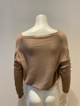 LANVIN Cowl Neck Sweater Jumper Wool & Cashmere & Silk Size XS ladies