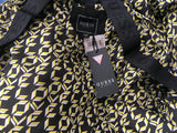 GUESS Black & Gold Puffer Jacket Girls Size 14 years children