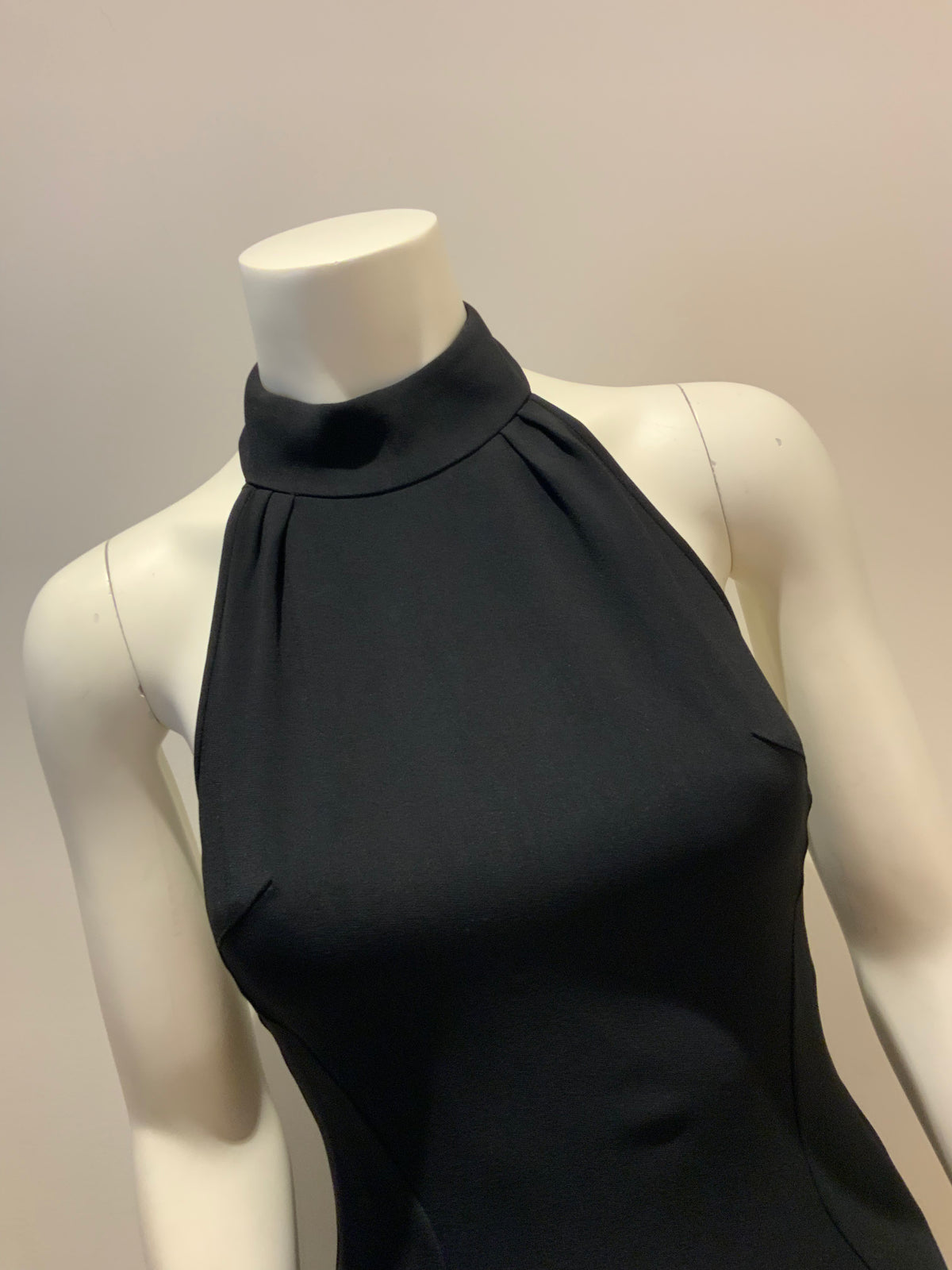Stella McCartney Sleeveless Halter-neck Open-back Fit-and-flare Dress I 36 US 0 ladies