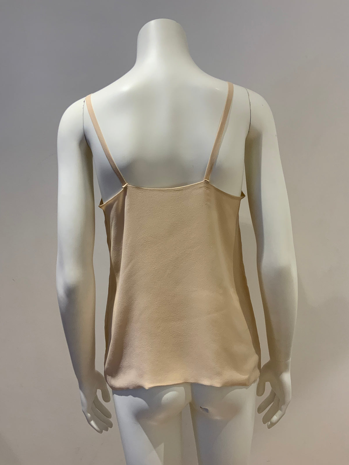 Silk Cami Camisole Neutral Top Size L large ladies