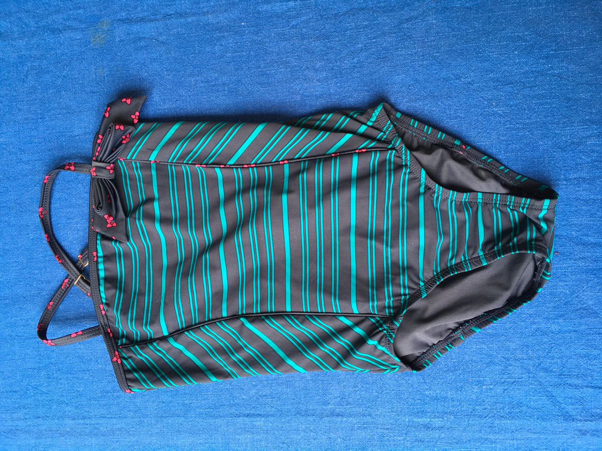 Little Marc Jacobs Striped One-Piece Swimsuit Swimwear Size 6 Year Old Children
