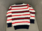 Il Gufo Boys Rib Knit Striped Knit Jumper Sweater 5 years Boys Children