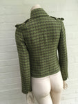 CHANEL : Napoleon-Tweed jackets with epaulette 08 C Size F 34 UK 6 Ladies