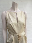 Badgley Mischka Gold Vintage 90s Special Dress Ladies