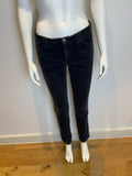 Brown Armani Jeans Velvet Straight Leg Jeans Size 30 ladies