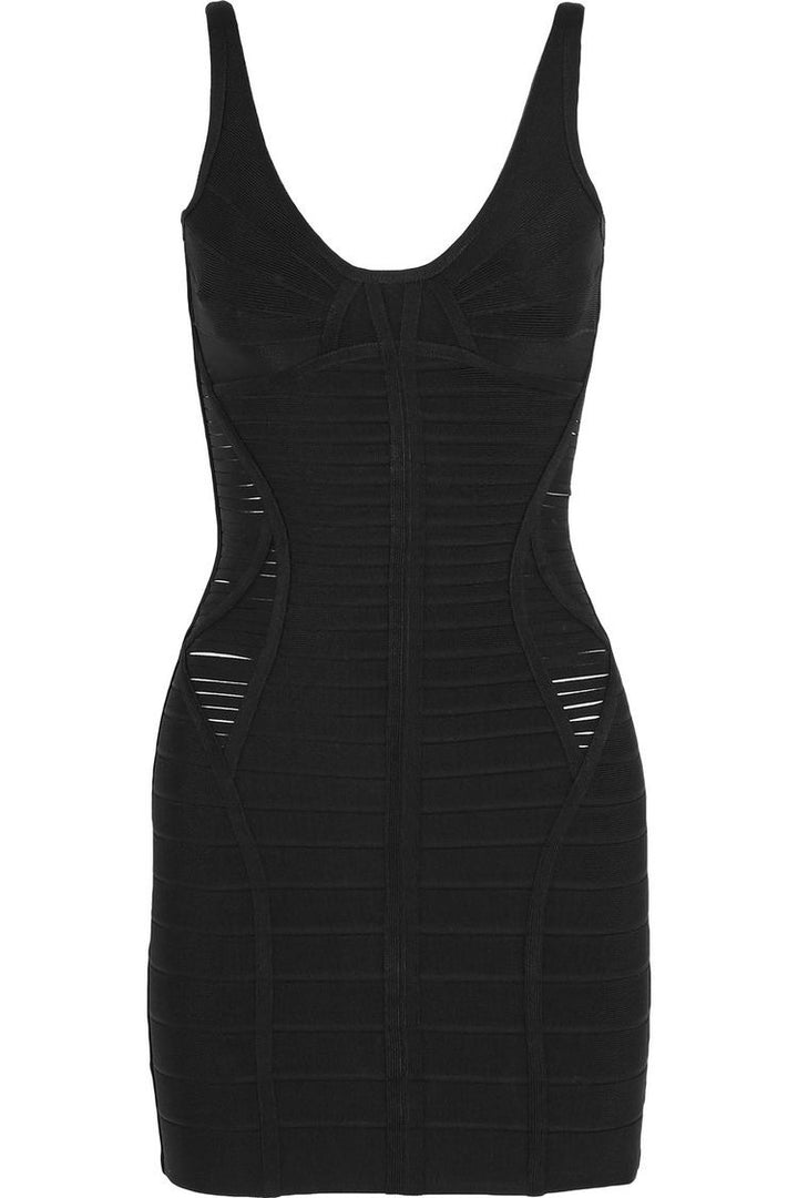 Herve Leger VERONA EMBELLISHED HAND-CRAFTED BANDAGE DRESS  Ladies