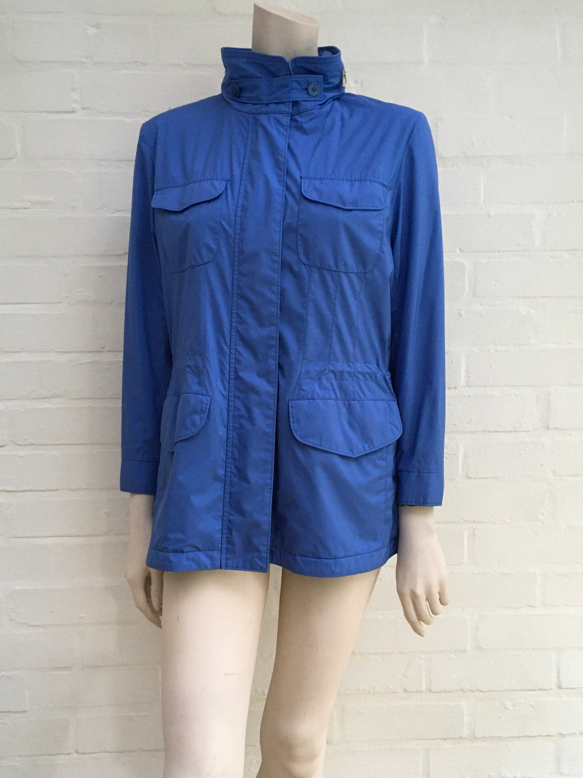 Loro Piana Traveller Windmate Jacket Blue Ladies