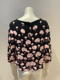 MOST WANTED Prada Pink Black Shirt Blouse Size XS ladies