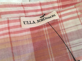 Ulla Johnson Theo Plaid Mini Handmade in India Dress US 4 UK 8 Small ladies