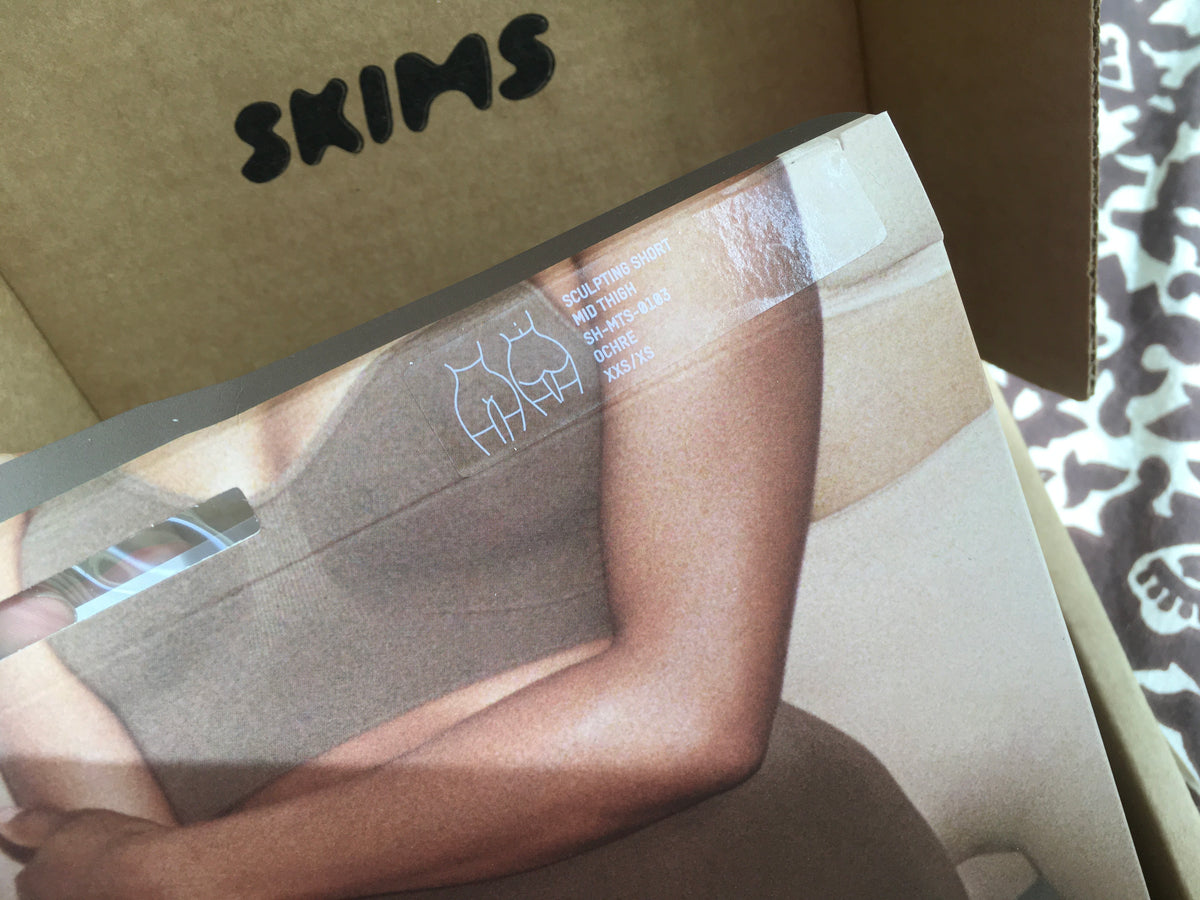 SKIMS Kim Kardashian SCULPTING SHORT MID THIGH SHAPEWEAR OCRE SIZE XXS / XS ladies