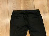 hush slim leg black jeans denim trousers Size UK 12 ladies