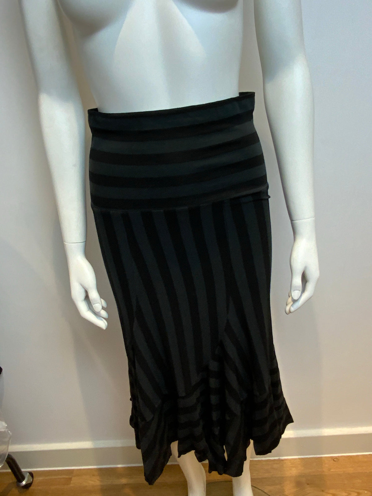 Ella Moss Stripped Prima Cotton Summer Midi Skirt or Strapless Dress Size XS  ladies