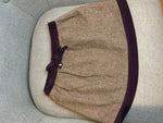 Laranjinha chevron wool mini skirt Size 6 Years old children