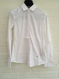 Massimo Dutti Long Sleeves Collared Classic Slim Fit Shirt Size E 36 UK 8 US 4 Ladies