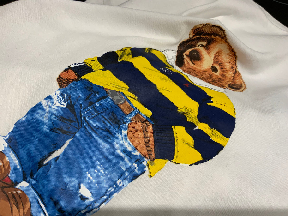 Polo Ralph Lauren 50th Anniversary Bear T Shirt White LIMITED EDITION Size Small men