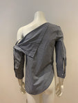 Dion Lee 'axis' Gingham Check One-shoulder Top Blouse Size AU 6 UK 6 US 2 XS ladies