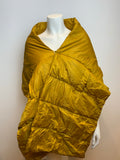 Max Mara The Cube Seisca oversized quilted shell down maxi scarf ladies