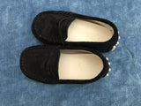 TOD'S KIDS Slip-on Navy Blue Suede Shoes Loafers Moccasins Boys Children