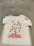 Stella McCartney KIDS Grey Strawberry Sweatshirt Top Size 8 years children