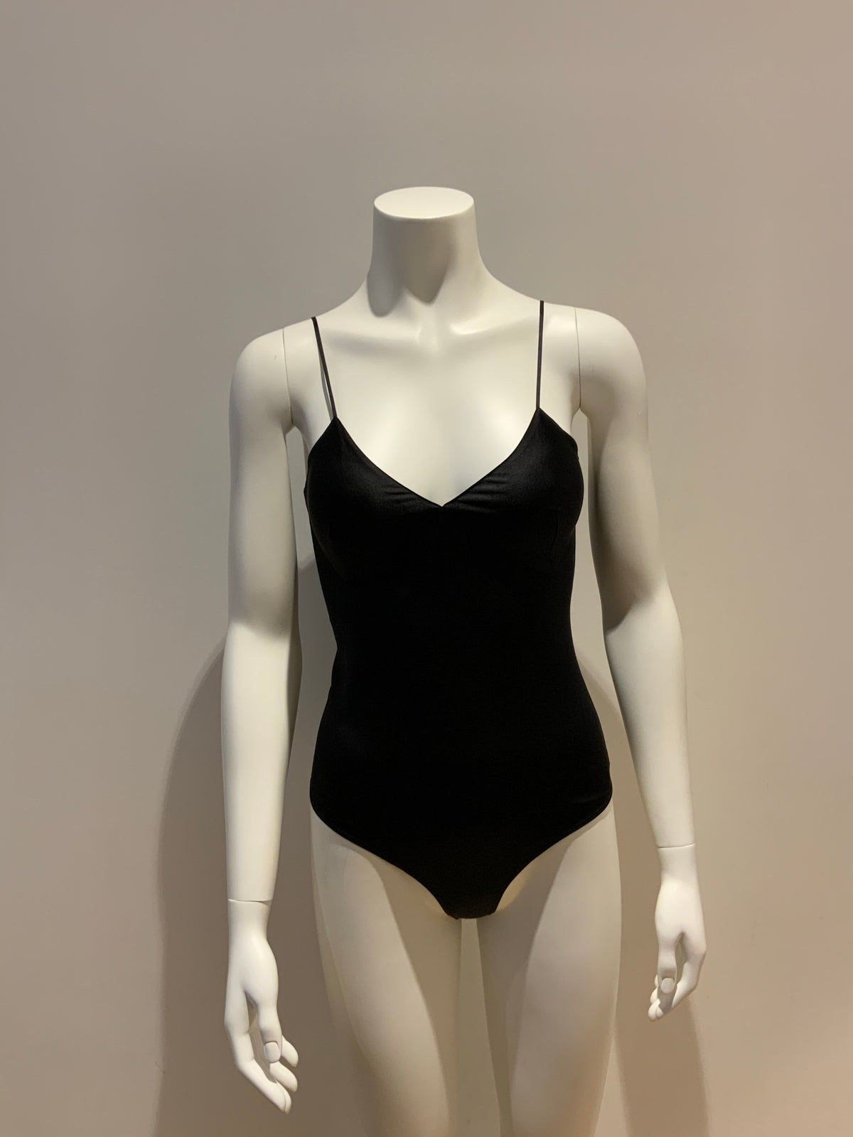 Jasmine di Milo Black Silk-charmeuse camisole Top Body Size UK 10 US 6 EU 38 ladies