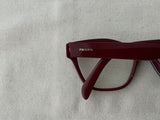 PRADA VPR 27S BURGUNDY Prescription Glasses Eyeglasses Frames ladies