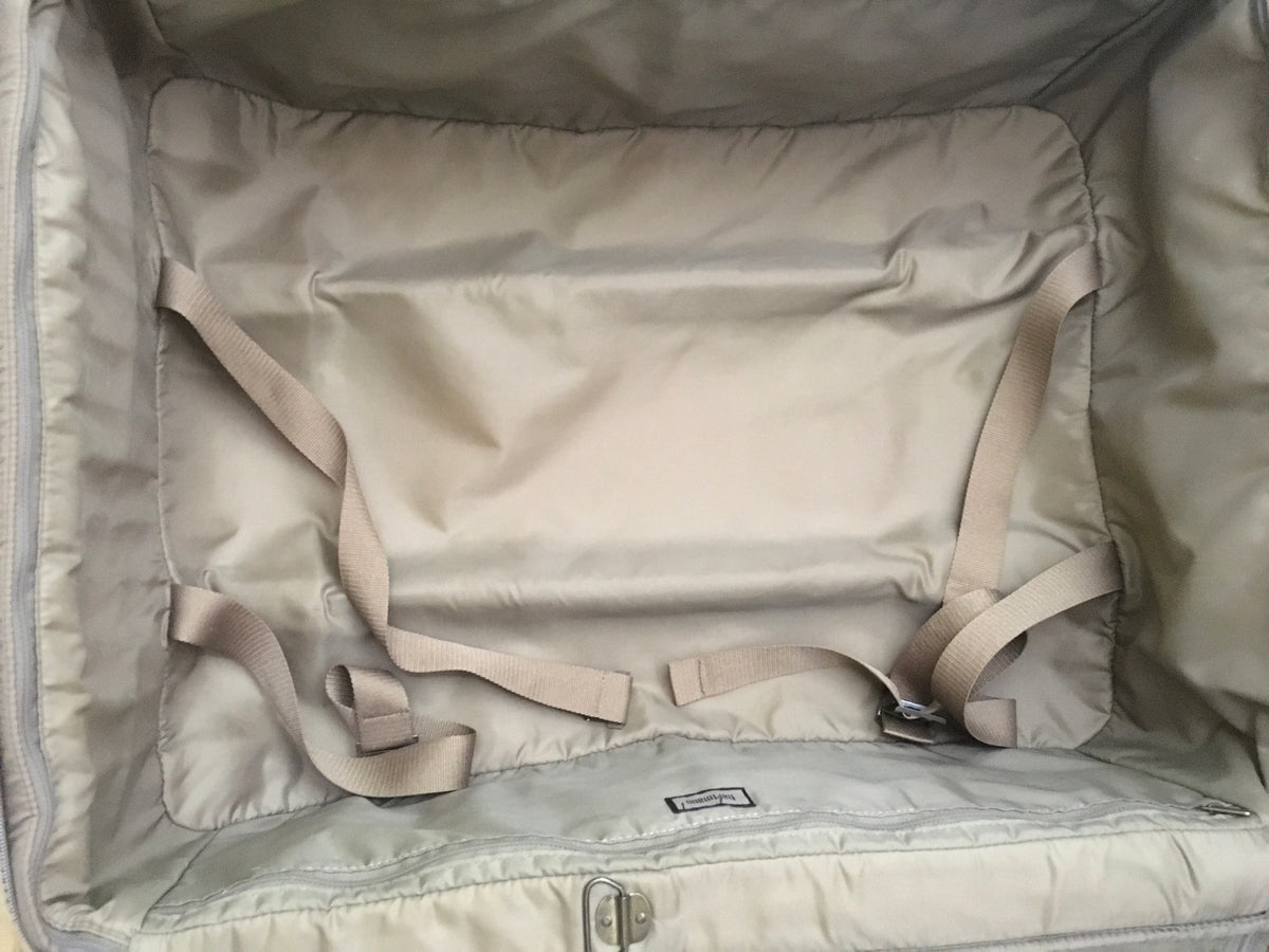 Hartmann Wool Tweed Collection 27" Expandable Suitcase Mobile Traveler Luggage Men