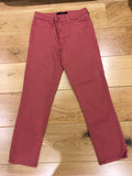 J BRAND Ruby JB001248 Jeans Straight Begonia Red SizE 27W ladies