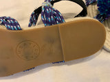 The Most Amazing Bimba Y Lola Blue Strings New Other Pom Poms Flats Sandals 39 ladies