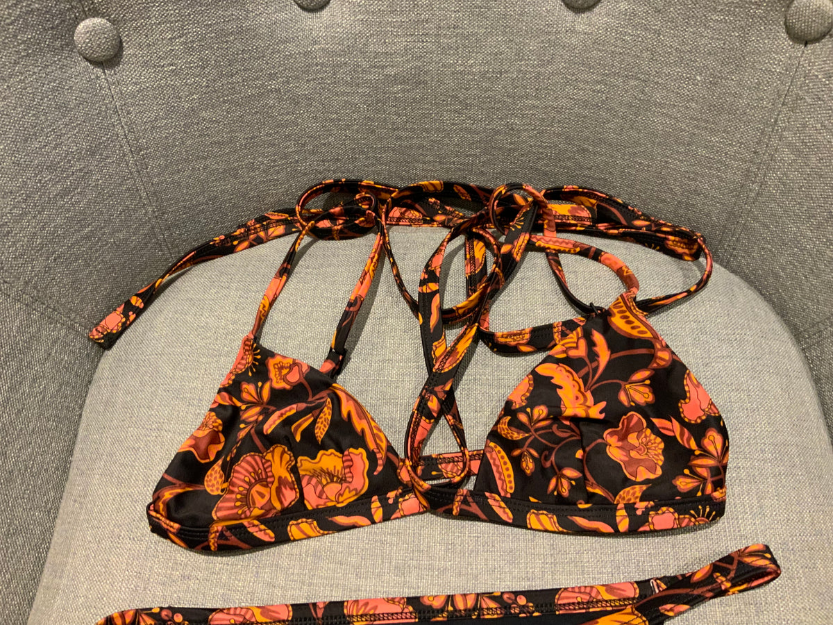 Matteau Hibiscus Matteau Floral bikini set size 1 US 2 EU 34 XS ladies