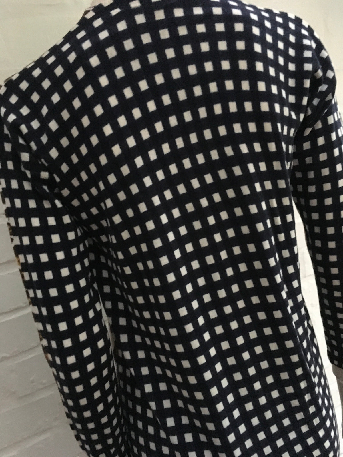 Stella McCartney Multicolor Contrast Print 40 Animal Print Leopard Check Casual Ladies