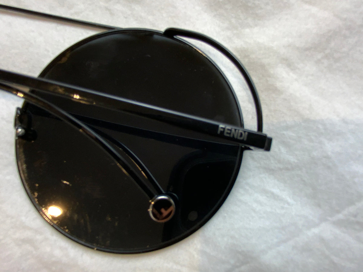 Fendi FF0285/S Oval Round Mirrored Sunglasses ladies